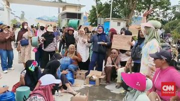 Emak-emak Batam Demo Data Center Nongsa: Diduga Pemicu Kekeringan