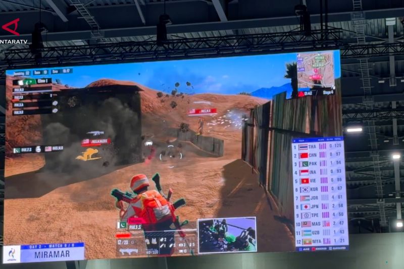 PUBG Mobile Indonesia Raih Posisi 5 Asian Games 2026