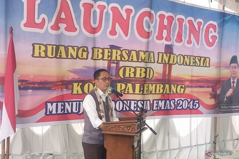 Resmi: 8 Kelurahan di Palembang Jadi Pilot Project Ruang Bersama